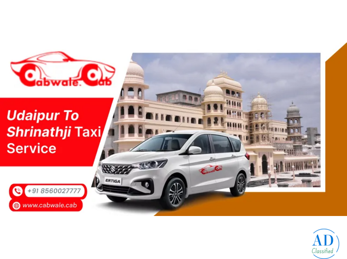 Udaipur To Shrinathji Taxi Service