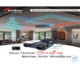 Energy Recovery Ventilator Ceiling Mount