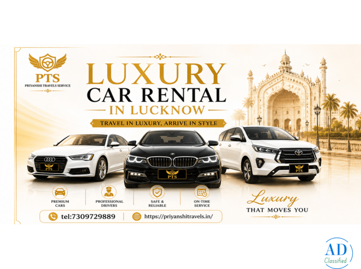 Luxury Car Rental in Lucknow for Elegant Travel and Special Occasions