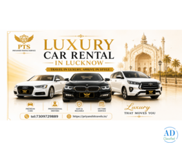 Luxury Car Rental in Lucknow for Elegant Travel and Special Occasions