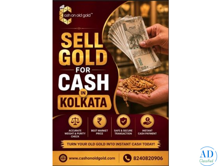 Best Place to Sell Gold for Cash in Kolkata
