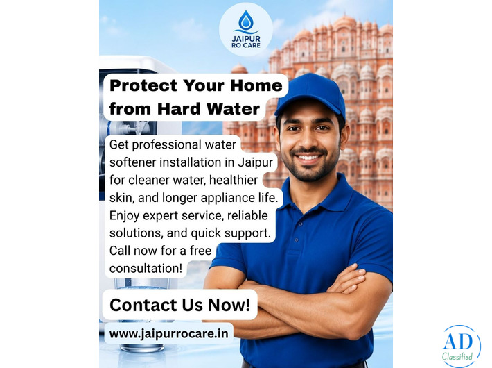 Water Softener Installation Services in Jaipur