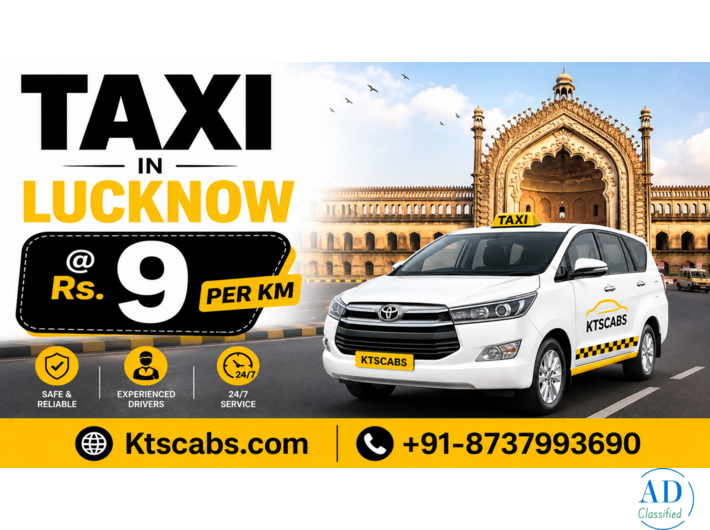 Affordable and Reliable Taxi in Lucknow – Ktscabs