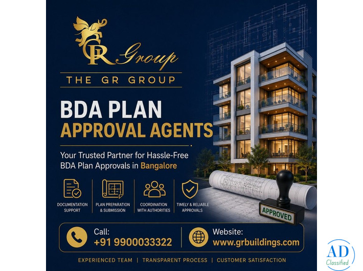 BDA plan approval agents in Bangalore