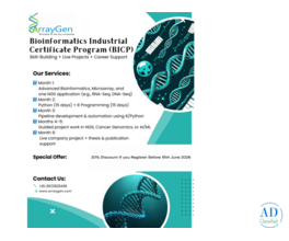 🧬 BIOINFORMATICS INDUSTRIAL CERTIFICATE PROGRAM (BICP)