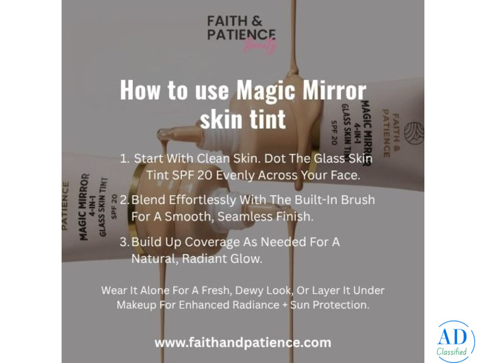 Magic Mirror Skin Tint SPF 20 – Lightweight Coverage with a Natural Glow