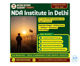 Crack NDA Exam with Delhi's Trusted Coaching Institute