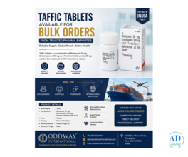 Taffic Tablets Available for Bulk Orders from Trusted Pharma Exporter - Oddway
