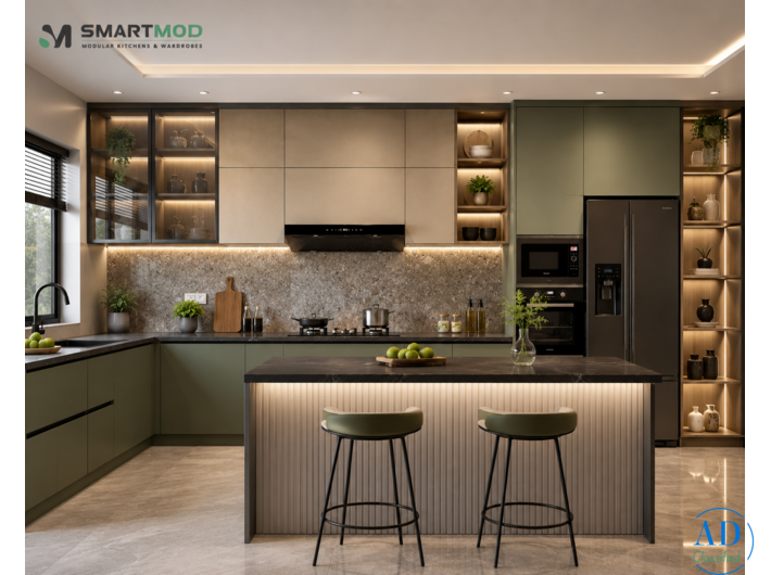 Trusted Modular Kitchen Maker in Indore | SmartMod