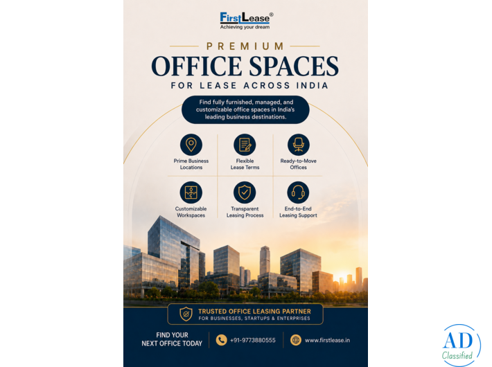 Experience Workplace Excellence with Office Space for Rent in Delhi