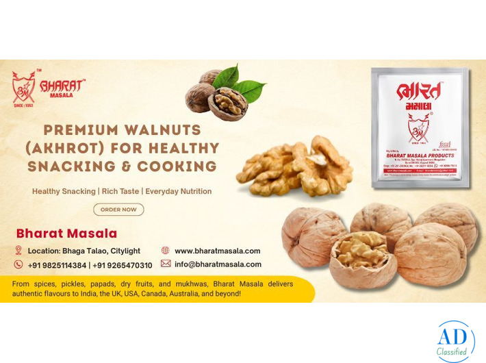 Premium Walnuts Akhrot for Healthy Snacking & Cooking