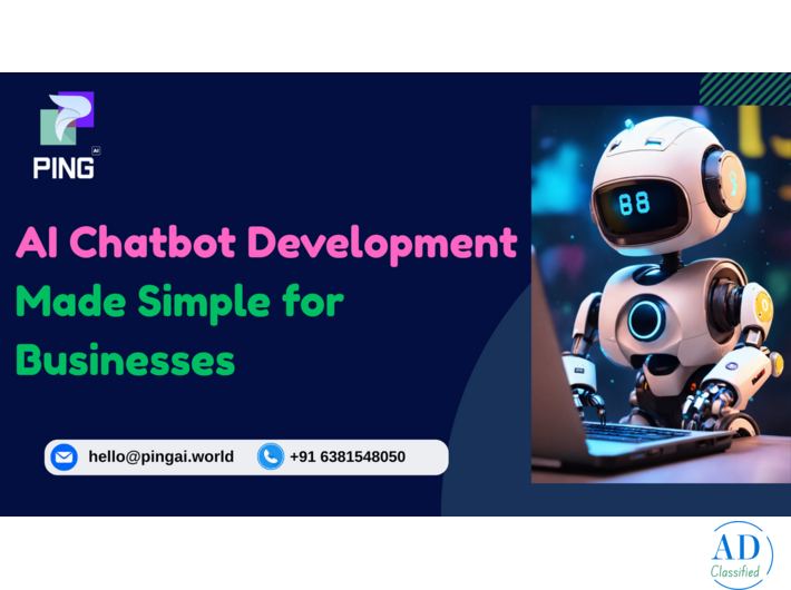 AI Chatbot Development Services for Smart Business Automation by Pingai