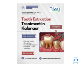 Tooth Extraction Treatment in Kalanaur, Rohtak | Triveni Dental