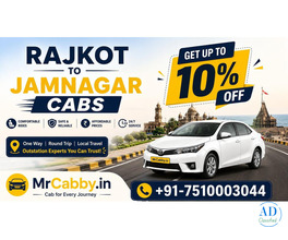 Book MrCabby Rajkot to Jamnagar Cab Service at Affordable Rates