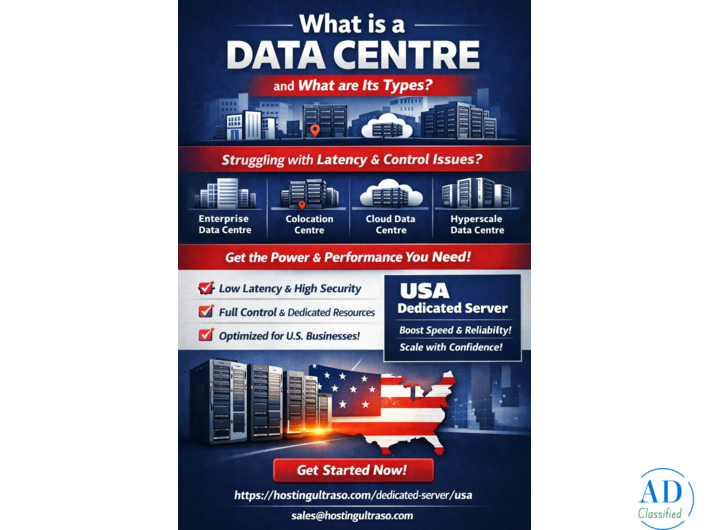 What is a Data Centre and What are Its Types? | USA Dedicated Server