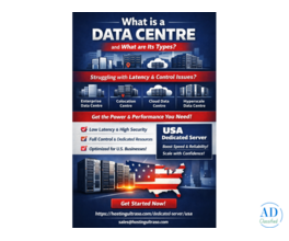 What is a Data Centre and What are Its Types? | USA Dedicated Server