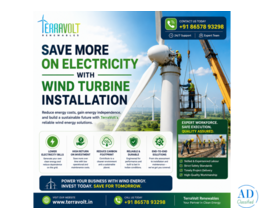 Save More on Electricity with Wind Turbine Installation