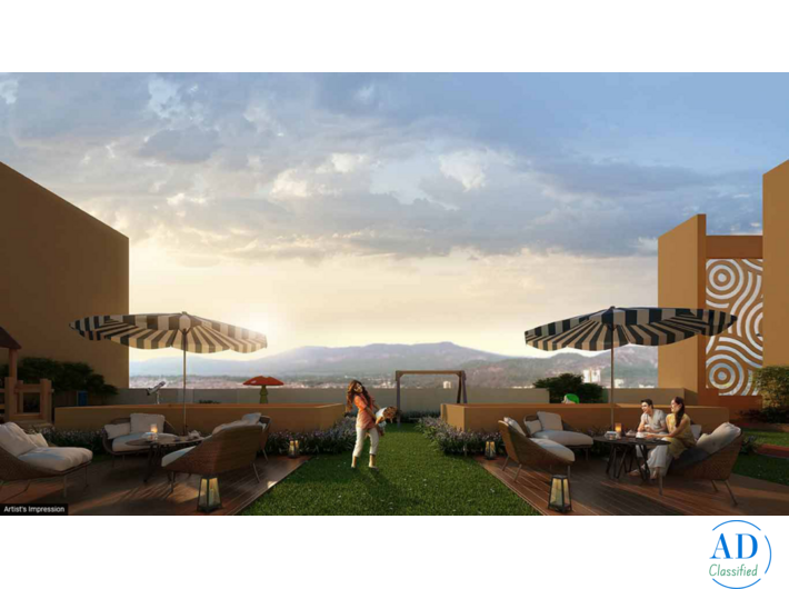 Arkade Sapphire apartment is located in the prime