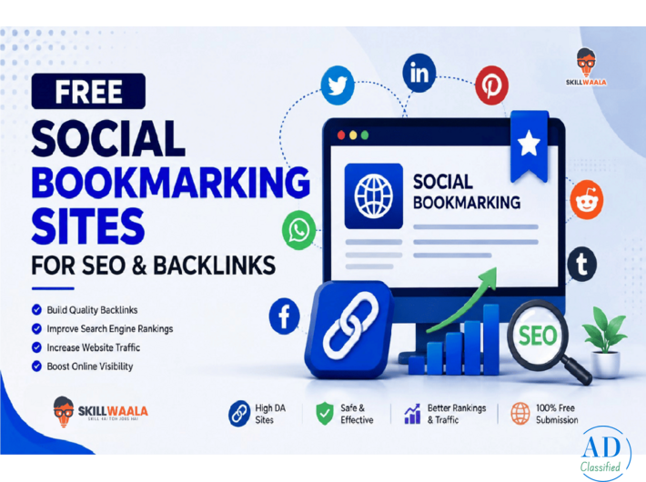 Top Social Bookmarking Sites for SEO and Quality Backlinks – Skillwaala