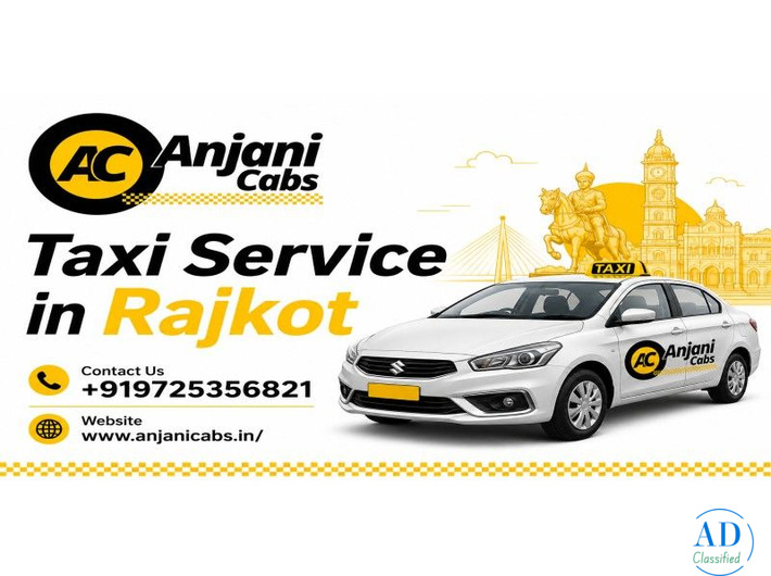 Affordable Taxi Service in Rajkot by Anjani Cabs