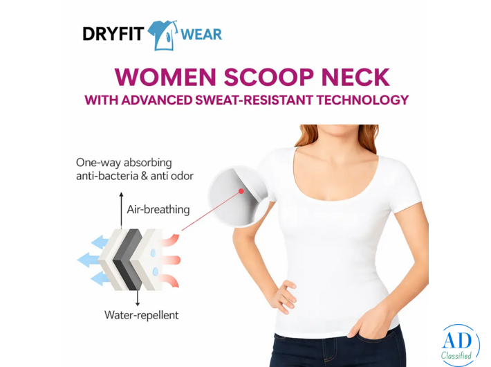 scoop neck