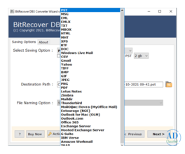 DBX to PST Converter