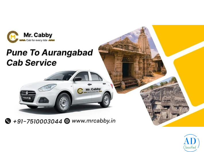 Pune to Aurangabad Cab Service – Safe & Affordable Travel with Mr. Cabby