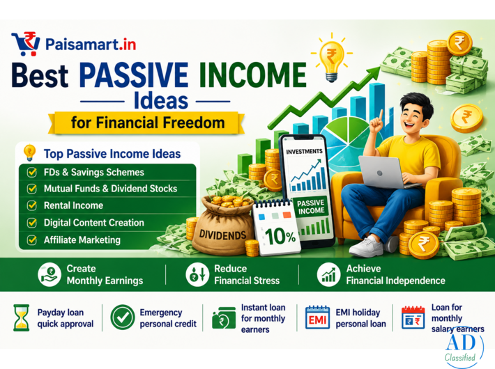Best Passive Income Ideas for Financial Freedom | PaisaMart
