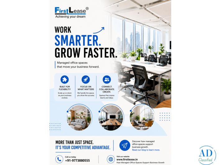 Fully Managed Office Space for Rent for Modern Businesses