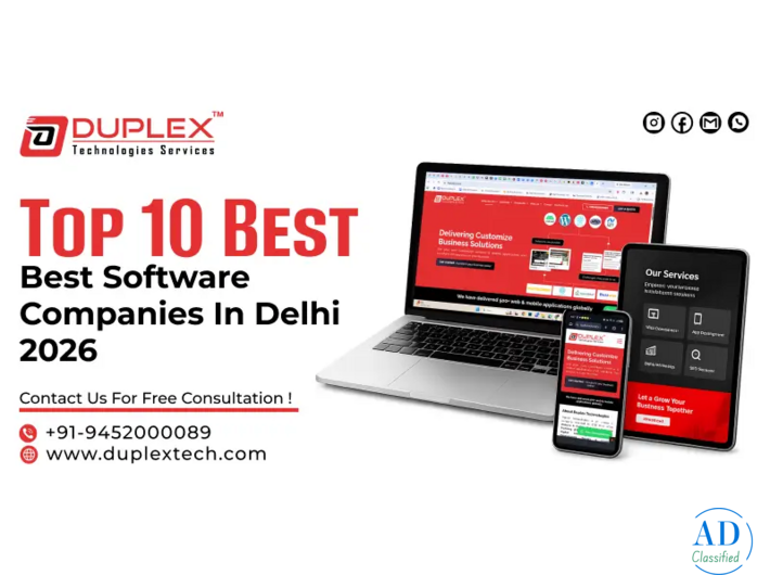 Top 10 Best Software Companies In Delhi