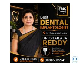 DR SHAILAJA REDDY BEST DENTAL IMPLANTOLOGIST IN HYDERABAD