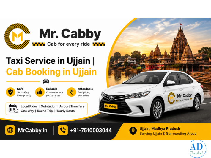 Reliable Taxi Service in Ujjain for Local & Outstation Travel