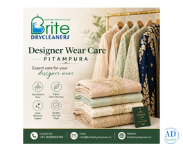 Trusted Designer Wear Care Pitampura | Brite Dry Cleaners