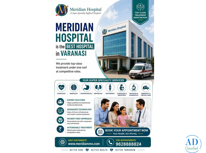 Best Hospital in Varanasi | Meridian Hospital