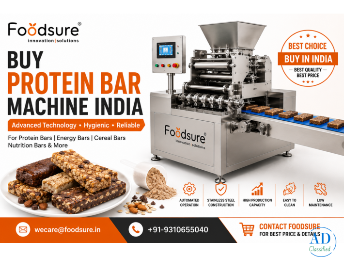 Buy Protein Bar Machine India | Manufacturer & Supplier