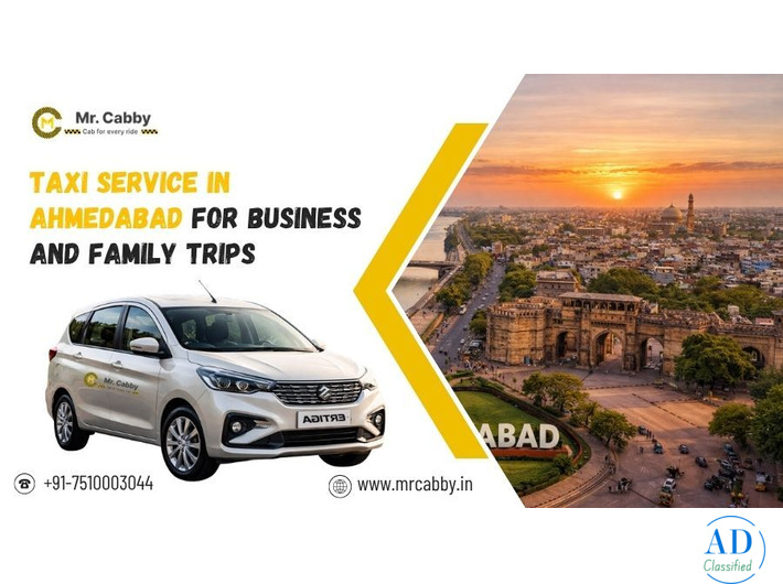 24/7 Taxi Service in Ahmedabad for Comfortable Rides