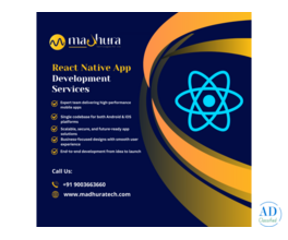 Cost-Effective React Native App Development Company Coimbatore | Madhura Technologies