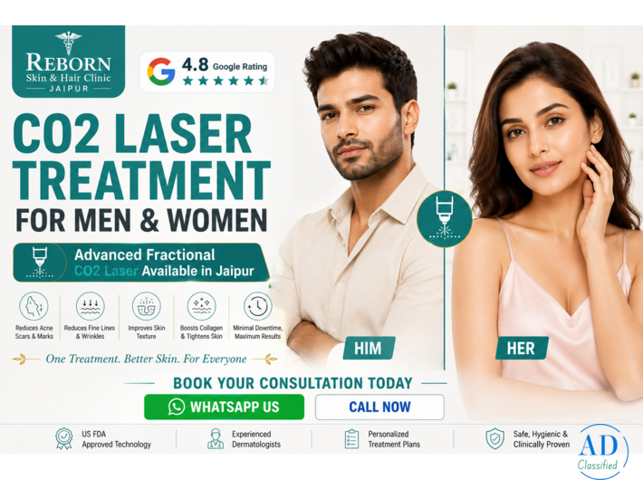 Best CO2 Laser Treatment Clinic in Jaipur for Smooth, Clear Skin