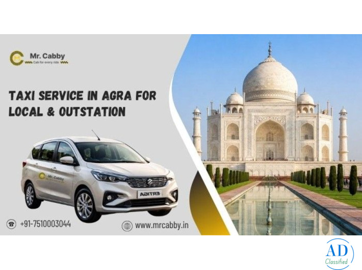 Best Taxi Service in Agra for Local Sightseeing Outstation cab