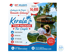 Book Kerala Tour Package For Couple | DHT Holidays