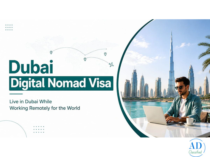 Dubai Digital Nomad Visa : Work Remotely in Dubai