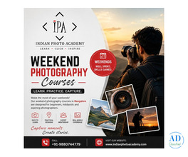 weekend photography courses in Bangalore