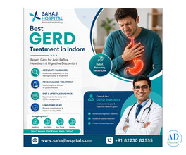 Best GERD Treatment in Indore – Sahaj Hospital