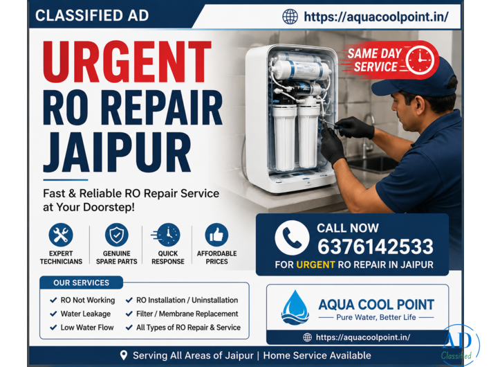 How to Choose a Trusted RO Technician in Jaipur
