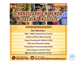 NDA Classes in Chandigarh