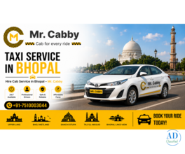 Hire Cab Service in Bhopal – 24/7 Safe Rides with Mr. Cabby