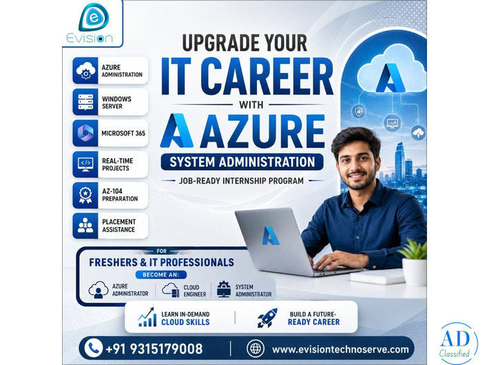 Upgrade Your IT Career with Azure System Administration -Job Ready Internship Program