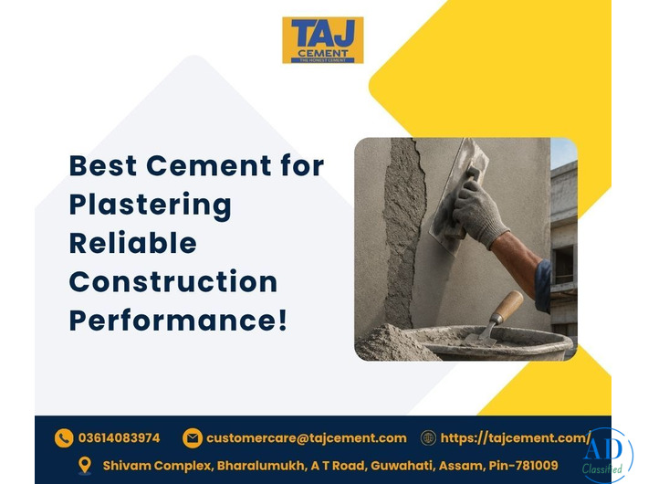 Best Cement for Plastering for a Smooth and Durable Finish
