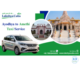 Ayodhya to Amethi Taxi – Safe, Affordable & Comfortable Travel
