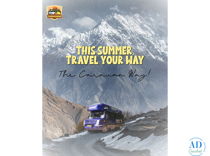 Caravan in Himachal Pradesh for Scenic Road Trips